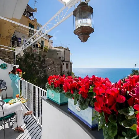 Casa Carmela Appartement Positano Buitenkant foto