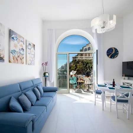 Casa Carmela Appartement Positano Buitenkant foto
